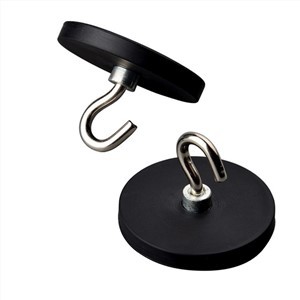 خطاطيف مغناطيسية مغلفة بالمطاط